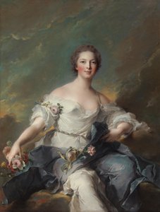 Markiza de Baglion jako Flora autorstwa Jean-Marc Nattier