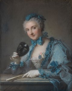 Portret Louise-Geneviève Royer autorstwa Jean-Marc Nattier