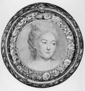 Portret Gabrielle de Rochefort, hrabiny de Montillet autorstwa Jean-Marc Nattier