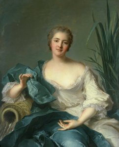 Portret Madame Marie-Henriette Bertolo de Pleneuf. autorstwa Jean-Marc Nattier