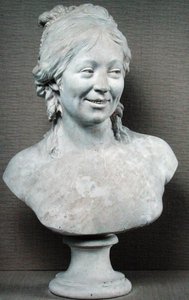 Popiersie Madame Houdon, 1786 (tynk) autorstwa Jean Antoine Houdon