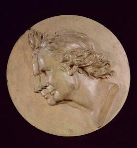 Medalion przedstawiający Józefa (1740-1810) i Etienne Montgolfier (1745-99) autorstwa Jean Antoine Houdon