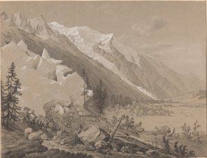 Widok na Mont Blanc