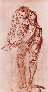 Studium w Sanguine, 1913. autorstwa Jean Antoine Watteau