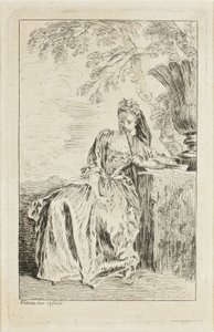 Dane trybu autorstwa Jean Antoine Watteau