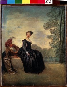 Boudeuse (Kapryśna kobieta). Obraz Jeana Antoine