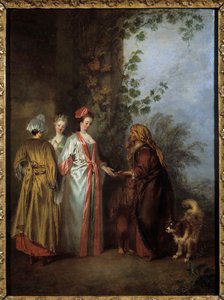 Wróżka. Obraz Jeana Antoine