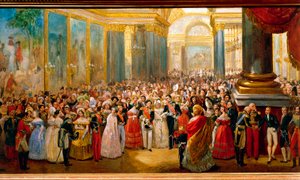 Inauguracja Galerii Bitew autorstwa Jean Auguste Bard