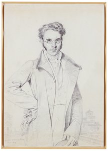 André-Benoît Barreau, znany jako Taurel, 1819 autorstwa Jean Auguste Dominique Ingres
