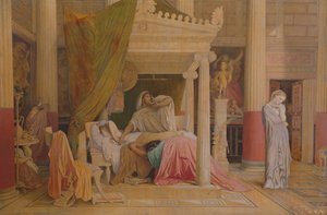 Antioch i Stratonice, 1840 autorstwa Jean Auguste Dominique Ingres