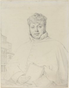 Auguste-Jean-Marie Guenepin autorstwa Jean Auguste Dominique Ingres
