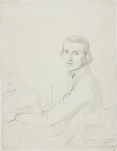 Karol Gounod autorstwa Jean Auguste Dominique Ingres