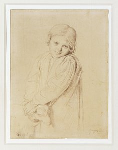 Charlotte-Madeleine Taurel, córka grawera ... autorstwa Jean Auguste Dominique Ingres