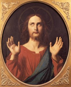 Chrystus, Jean Auguste Dominique Ingres (1780-1867), olej na płótnie, 80x66 cm. autorstwa Jean Auguste Dominique Ingres