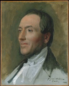 Edmond Cavé (1794-1852) autorstwa Jean Auguste Dominique Ingres