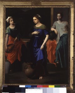Eliezer i Rebeka autorstwa Jean Auguste Dominique Ingres