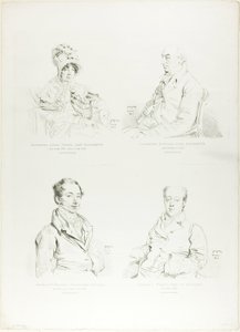 Cztery portrety rodzinne autorstwa Jean Auguste Dominique Ingres
