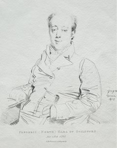 Fryderyk 5. hrabia Guilford autorstwa Jean Auguste Dominique Ingres