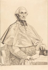 Gabriel Cortois de Pressigny autorstwa Jean Auguste Dominique Ingres