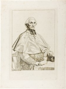 Gabriel Cortois de Pressigny autorstwa Jean Auguste Dominique Ingres