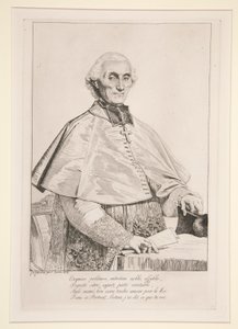 Gabriel Cortois de Pressigny autorstwa Jean Auguste Dominique Ingres