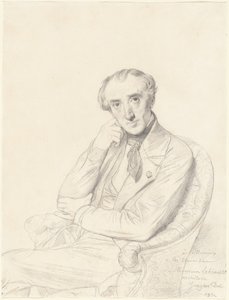 Henri Labrouste autorstwa Jean Auguste Dominique Ingres