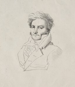 Jacques Marguet de Norvins autorstwa Jean Auguste Dominique Ingres