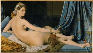 La Grande Odalisque - Wielka Odaliska ... autorstwa Jean Auguste Dominique Ingres