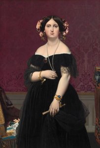 Pani Moitessier autorstwa Jean Auguste Dominique Ingres