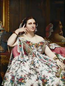 Pani Moitessier autorstwa Jean Auguste Dominique Ingres