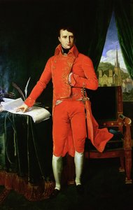 Pierwszy konsul Napoleona Bonaparte, 1803-1804 autorstwa Jean Auguste Dominique Ingres