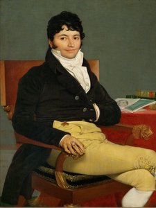 Philibert Riviere, mistrz petycji w Radzie Królewskiej ... autorstwa Jean Auguste Dominique Ingres