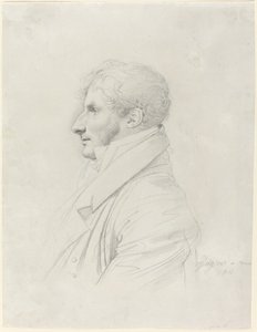Philippe Mengin de Bionval autorstwa Jean Auguste Dominique Ingres
