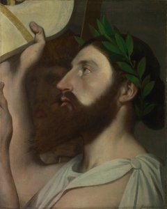 Pindar i Ictinus, między 1830 a 1867 r. autorstwa Jean Auguste Dominique Ingres
