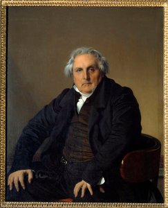 Portret Monsieur Louis Francois Bertin (1766-1841) dit Bertin l