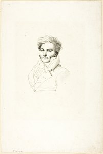 Portret mężczyzny autorstwa Jean Auguste Dominique Ingres