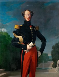 Książę Ferdynand Filip, książę Orleanu 1810-1842 autorstwa Jean Auguste Dominique Ingres