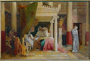 Stratonice, czyli choroba Antiochosa autorstwa Jean Auguste Dominique Ingres