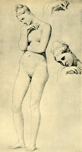 Studia do postaci Stratonice, 1834-1840, 1943. autorstwa Jean Auguste Dominique Ingres