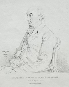 Sylwester Lord Glenbervie autorstwa Jean Auguste Dominique Ingres