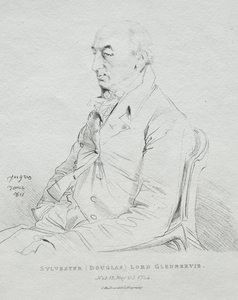 Sylwester Lord Glenbervie, 1815. autorstwa Jean Auguste Dominique Ingres