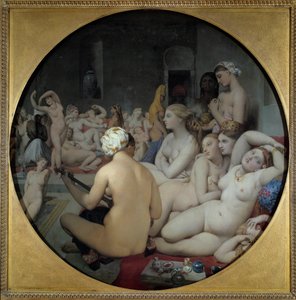 Łaźnia turecka autorstwa Jean Auguste Dominique Ingres