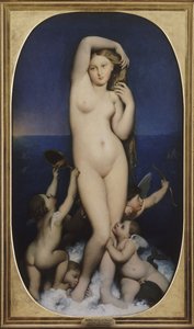 Wenus Anadyomene autorstwa Jean Auguste Dominique Ingres