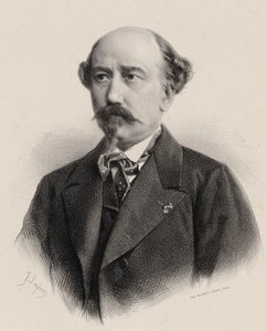 Portret kompozytora Aimé Maillarta 1817-1871. autorstwa Jean Baptiste Adolphe Lafosse