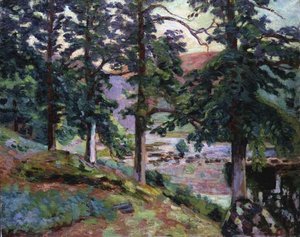 La Creuse, Limousin, ok. 1910 (olej na płótnie) autorstwa Jean Baptiste Armand Guillaumin