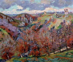 Krajobraz z ruinami, 1897.