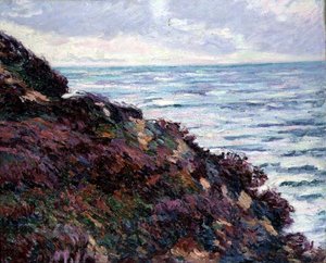 Pejzaż Morski (olej na płótnie) autorstwa Jean Baptiste Armand Guillaumin