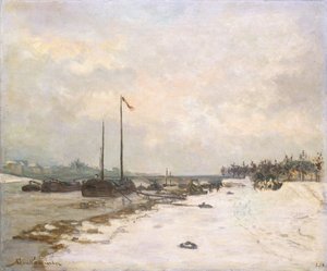 Nabrzeże Sekwany w okolicach Paryża; Nabrzeża Sekwany wokół Paryża, 1873 autorstwa Jean Baptiste Armand Guillaumin
