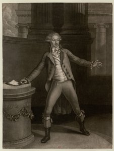 Antoine-Pierre-Joseph-Marie Barnave 1761-1793. autorstwa Jean Baptiste Audebert