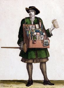 Pasmanteria (kolor grawerowany) autorstwa Jean Baptiste Bonnart